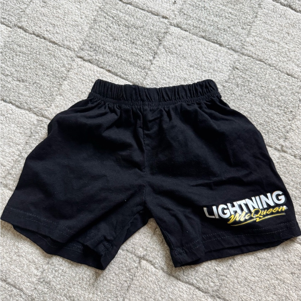 Black Kids Active Shorts